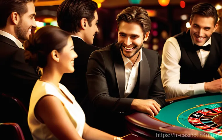 카지노 딜러와 고객 응대 기술 - **Prompt for Croupier's Elegance and Dexterity:**
    "A highly detailed, professional photo of a ma...